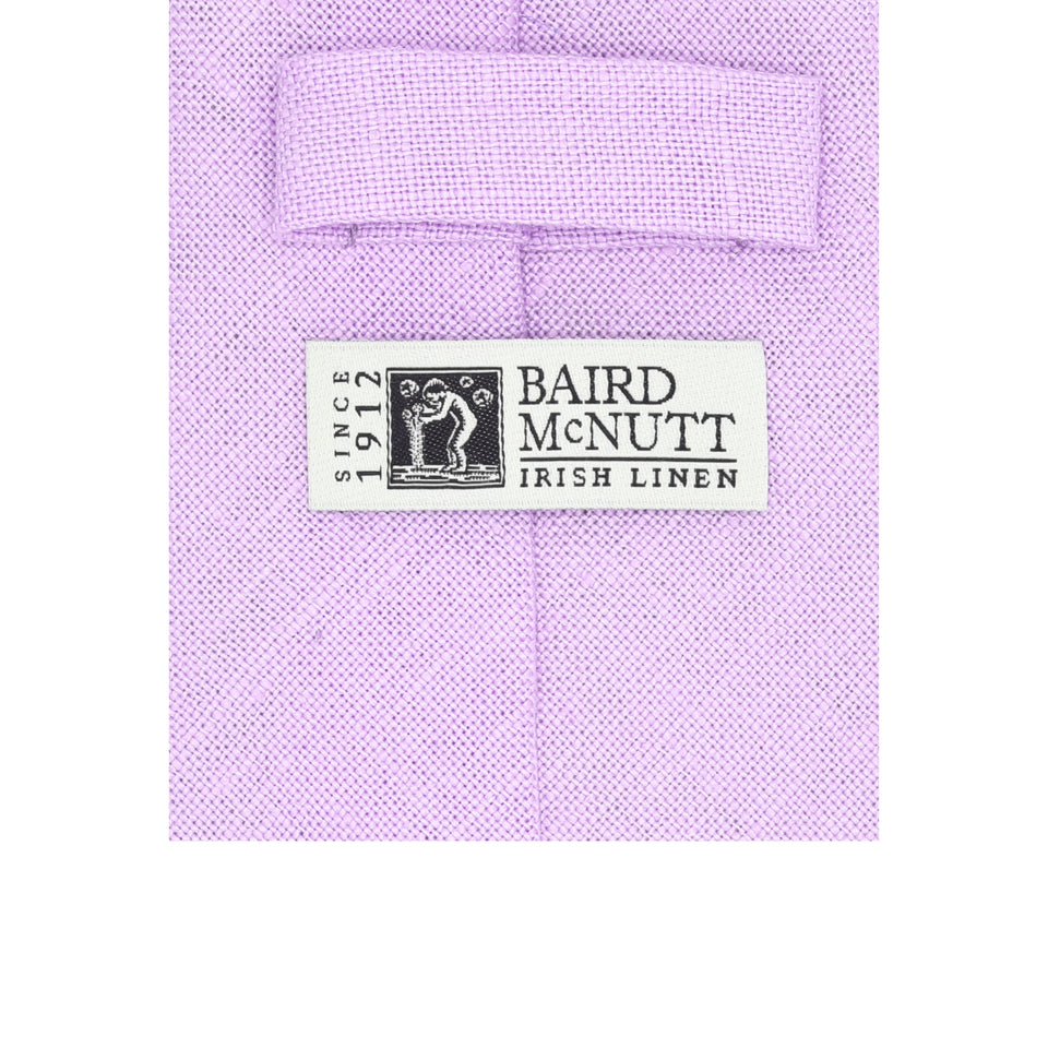 Amidé Hadelin | Irish linen tie, lavender_label