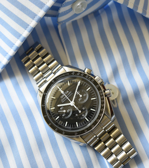 Why the Omega Speedmaster is often the watch of choice for Sartorialists