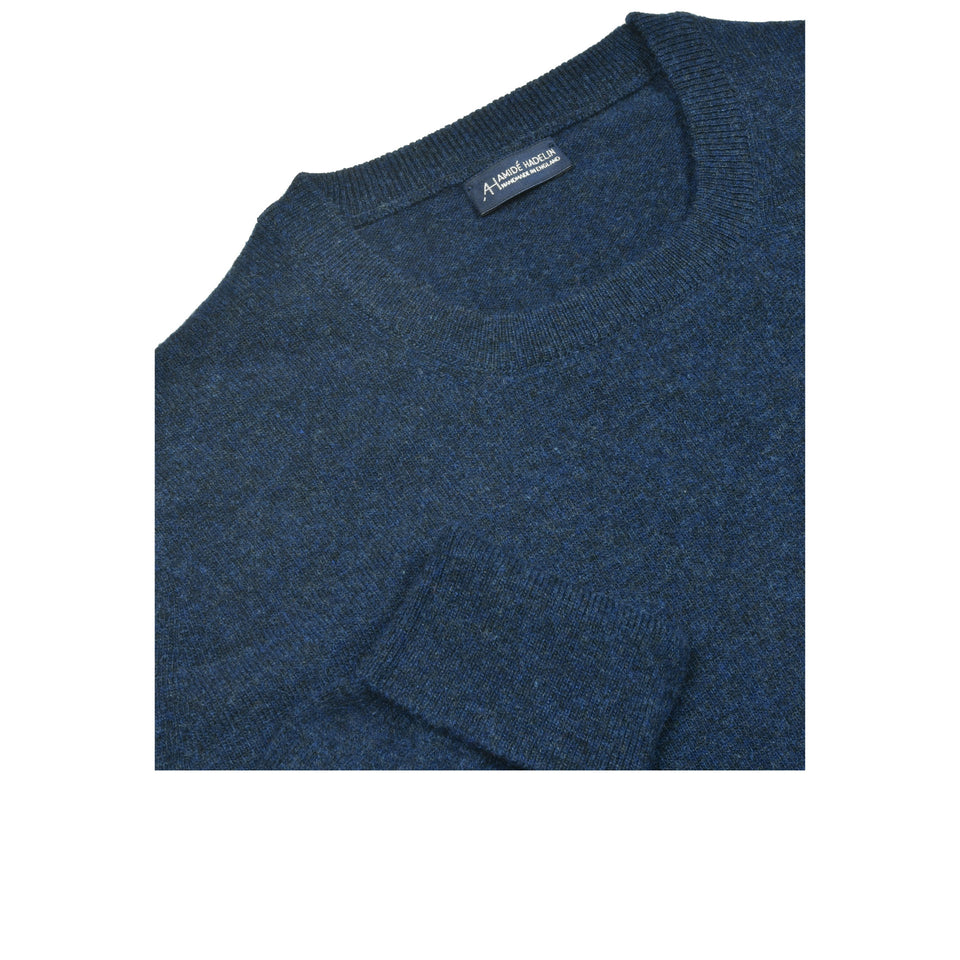 Super Geelong crew neck jumper - dark blue_neck