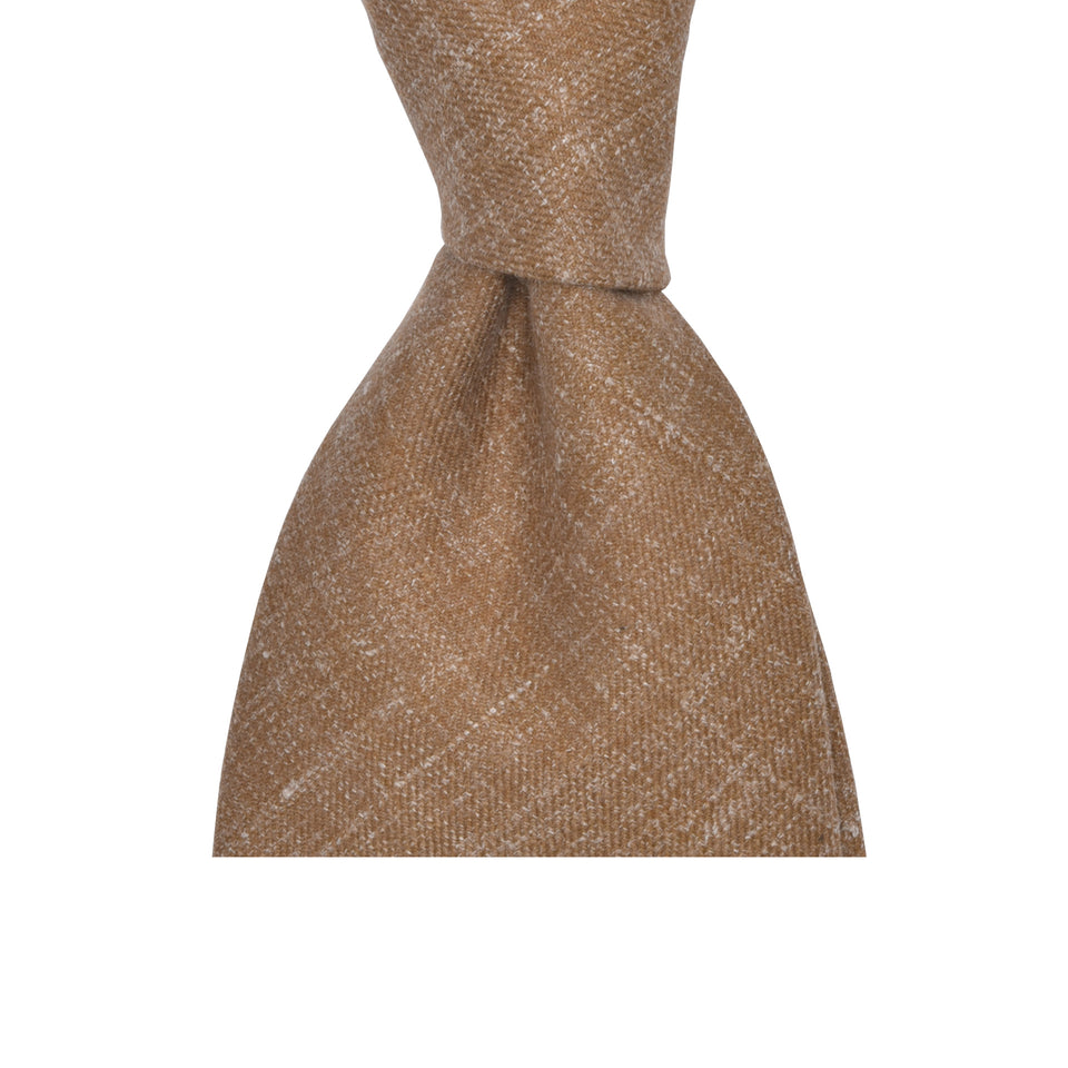 Amidé Hadelin | Wool/silk/linen tie - fawn_knot