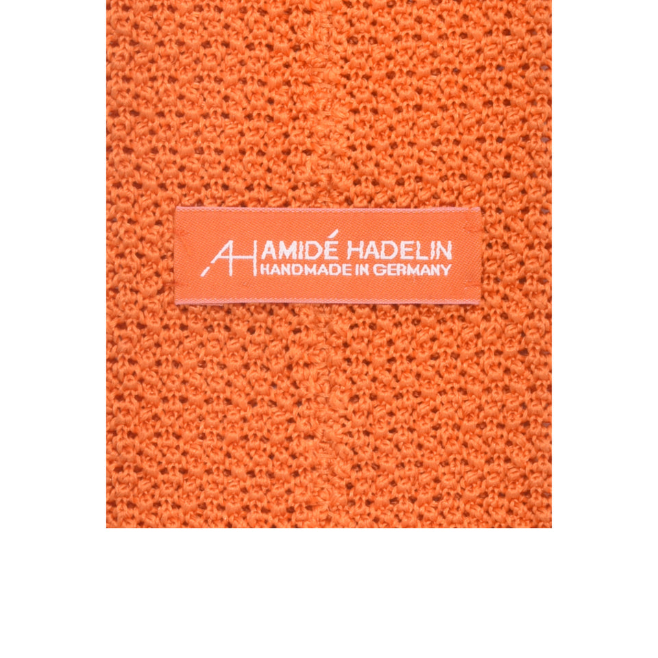 Orange Label | knit silk tie, Handmade in Germany, orange_label