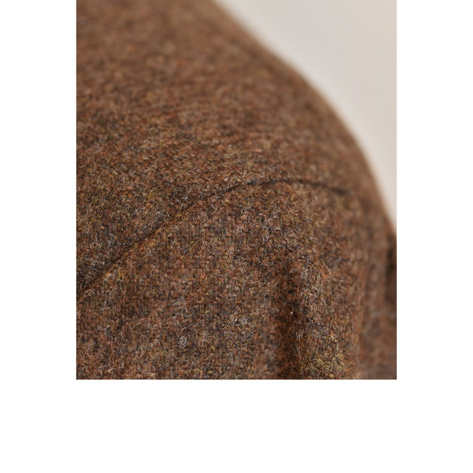 Amidé Hadelin | MTO | Orange Label Abraham Moon merino tweed jacket - tobacco_shoulder