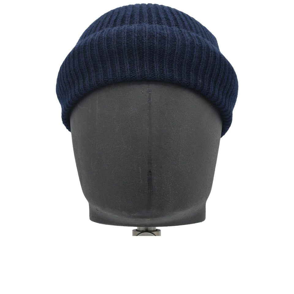 Amidé Hadelin | Cashmere beanie hat, navy_low