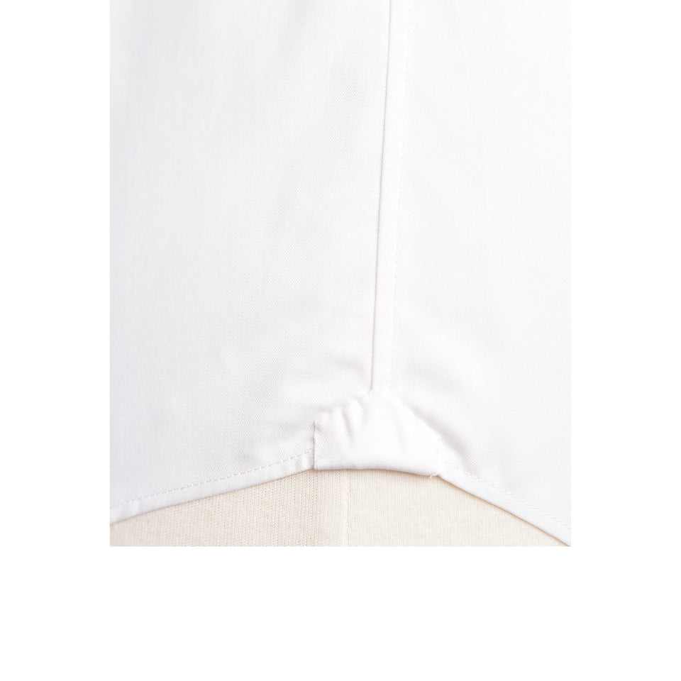 MTO twill shirt - cream