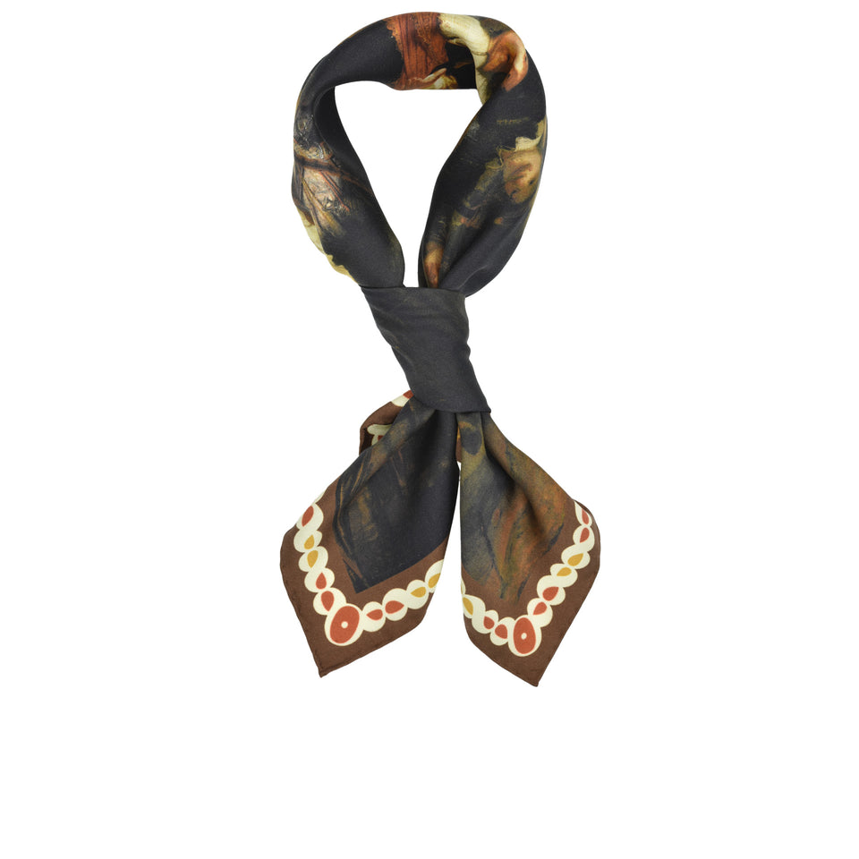 Amidé Hadelin | Rembrandt van Rijn neckerchief 'Night Watch'_knot
