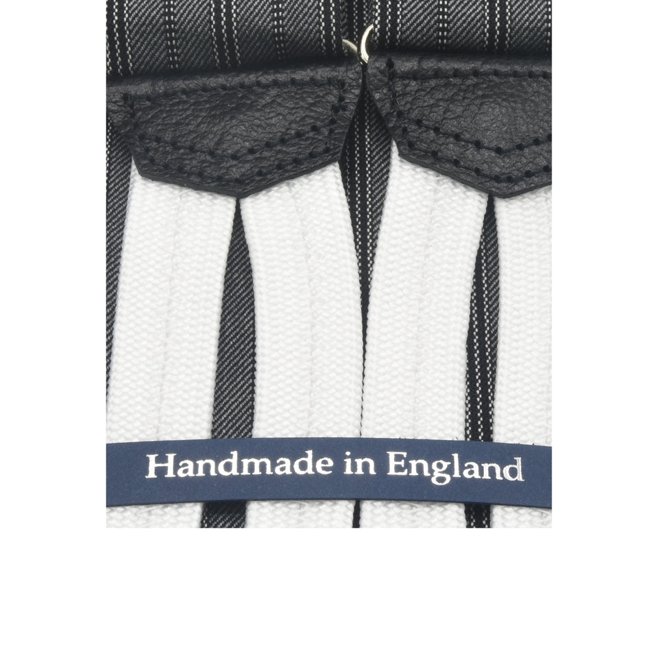 Amidé Hadelin | F.lli Tallia di Delfino wool braces - grey