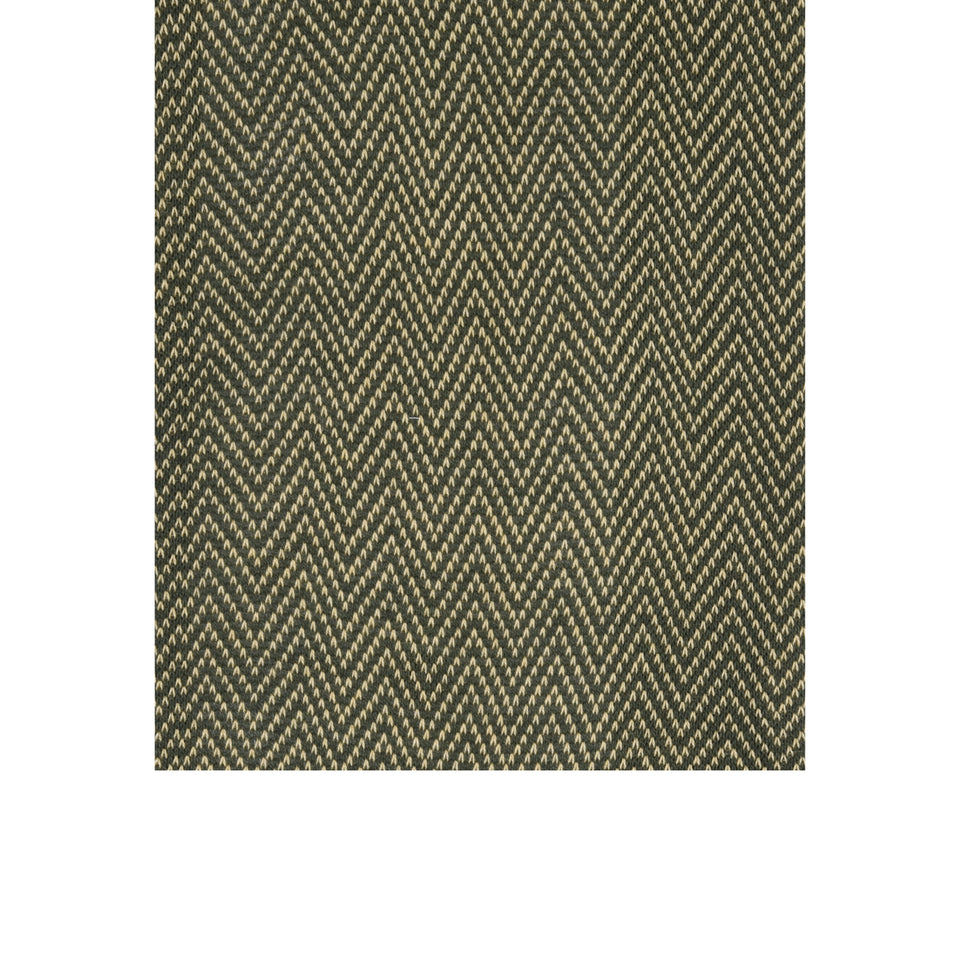 Knee high herringbone cotton socks - olive/beige_pattern