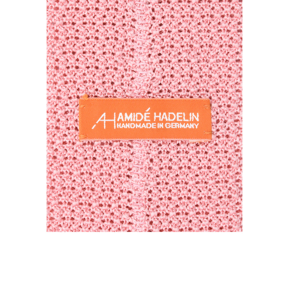 Orange Label | knit silk tie, pink_label
