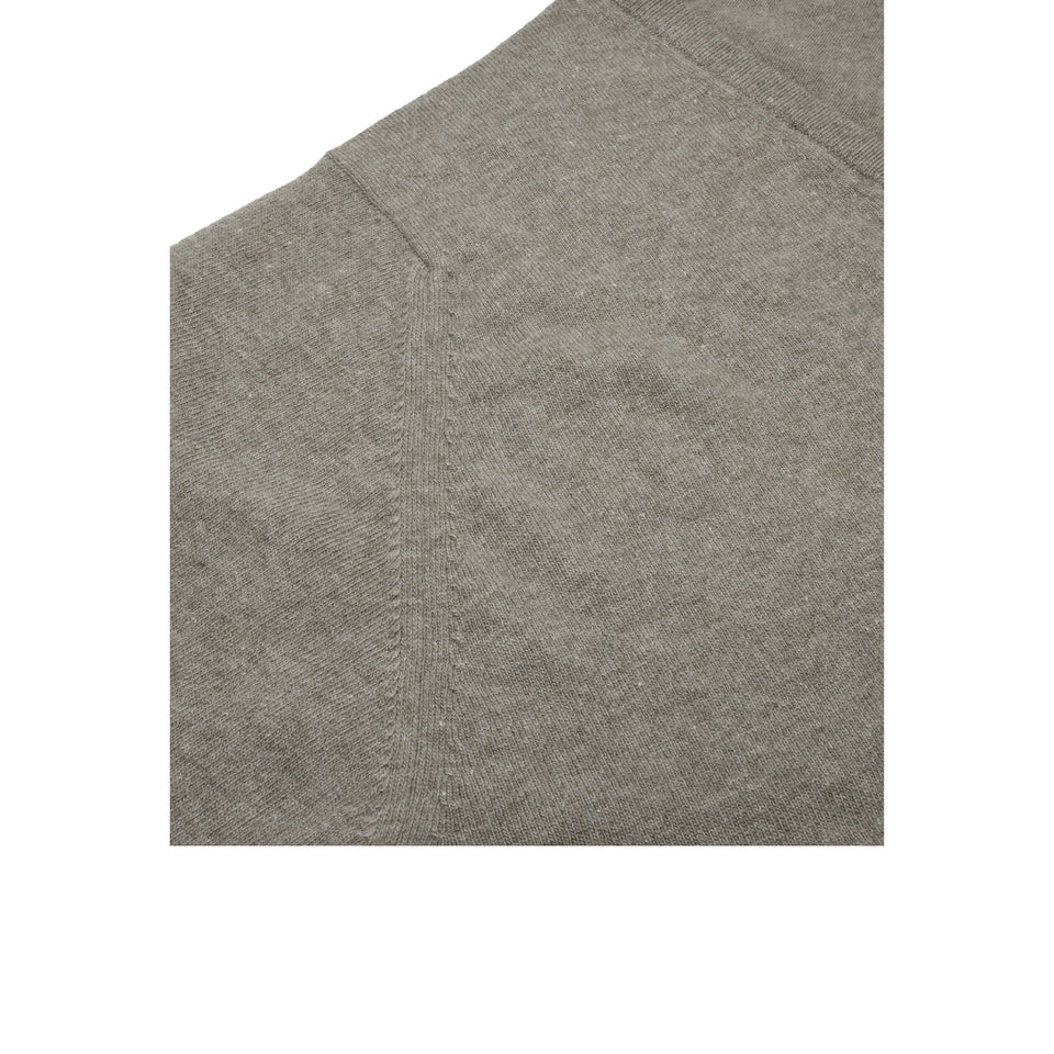 Super Geelong V-neck jumper - natural_shoulder