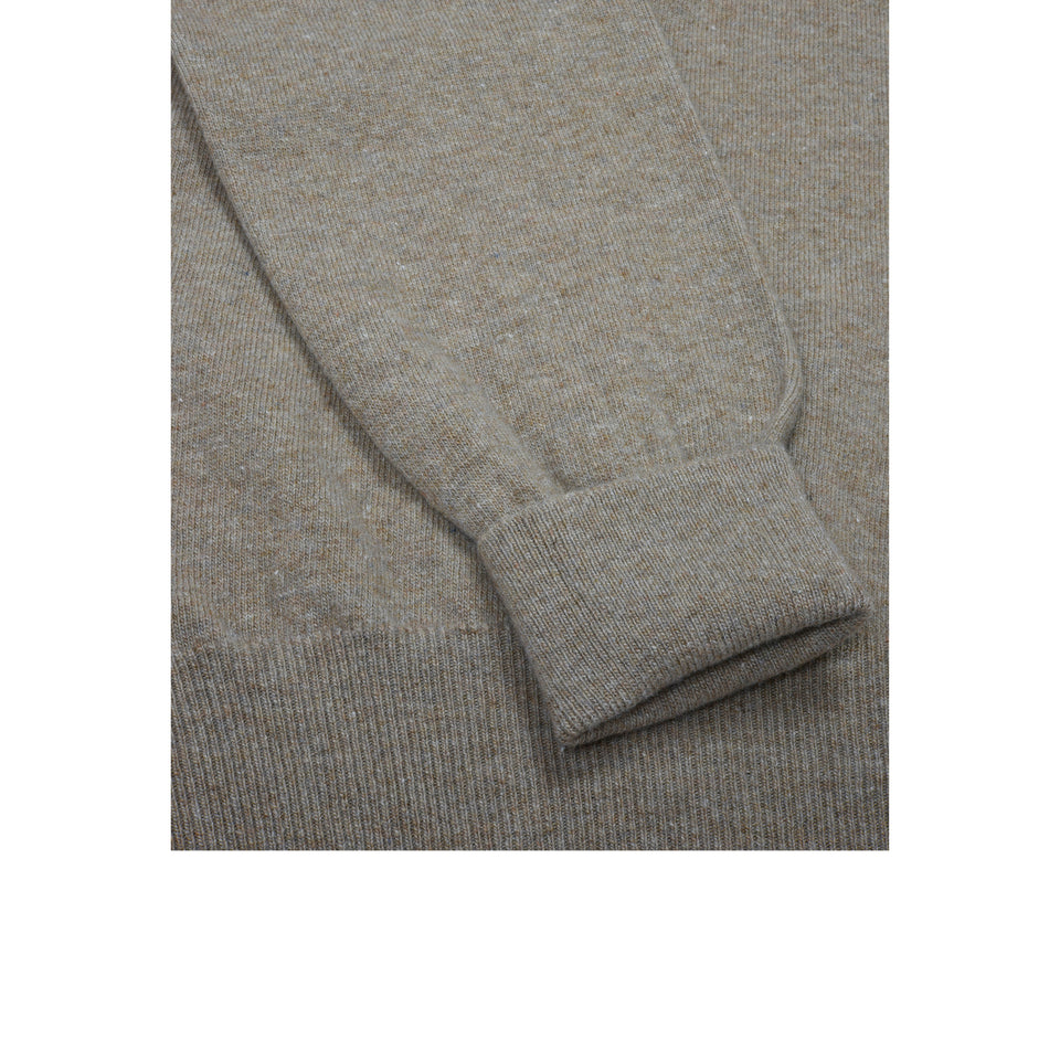 Super Geelong V-neck jumper - natural_cuff