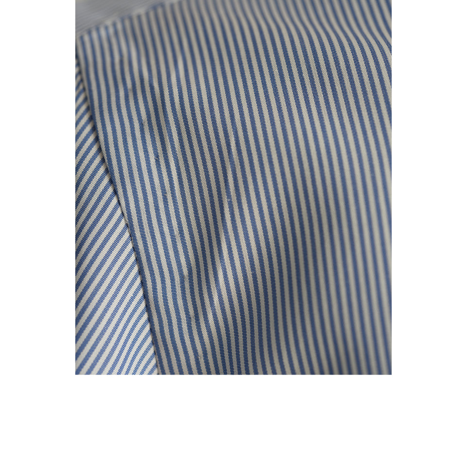 Orange Label fine bengal stripe shirt - blue_armhole