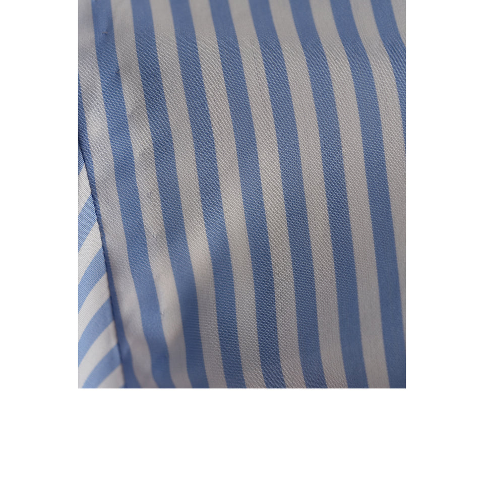 Orange Label medium bengal stripe shirt - blue_armhole