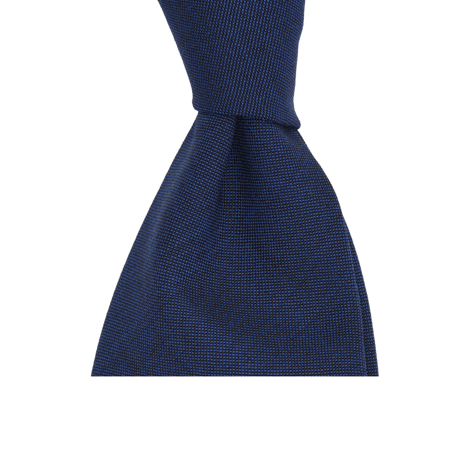 Amidé Hadelin | Fresco handmade Italian tie, bright blue_knot