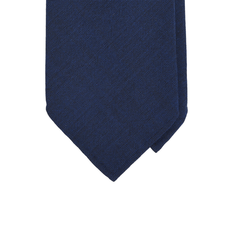 Amidé Hadelin | Fresco handmade Italian tie, bright blue_tip