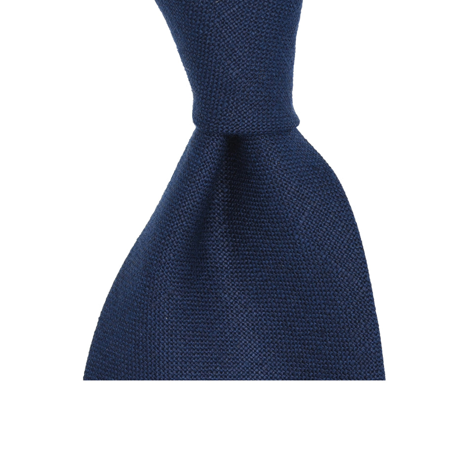Amidé Hadelin | Irish linen tie, indigo_knot