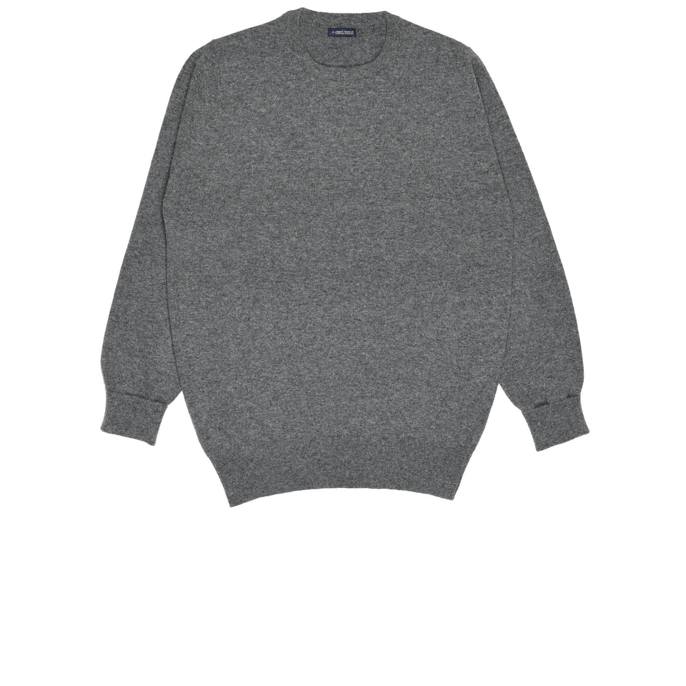 Super Geelong crew neck jumper - mid grey_full