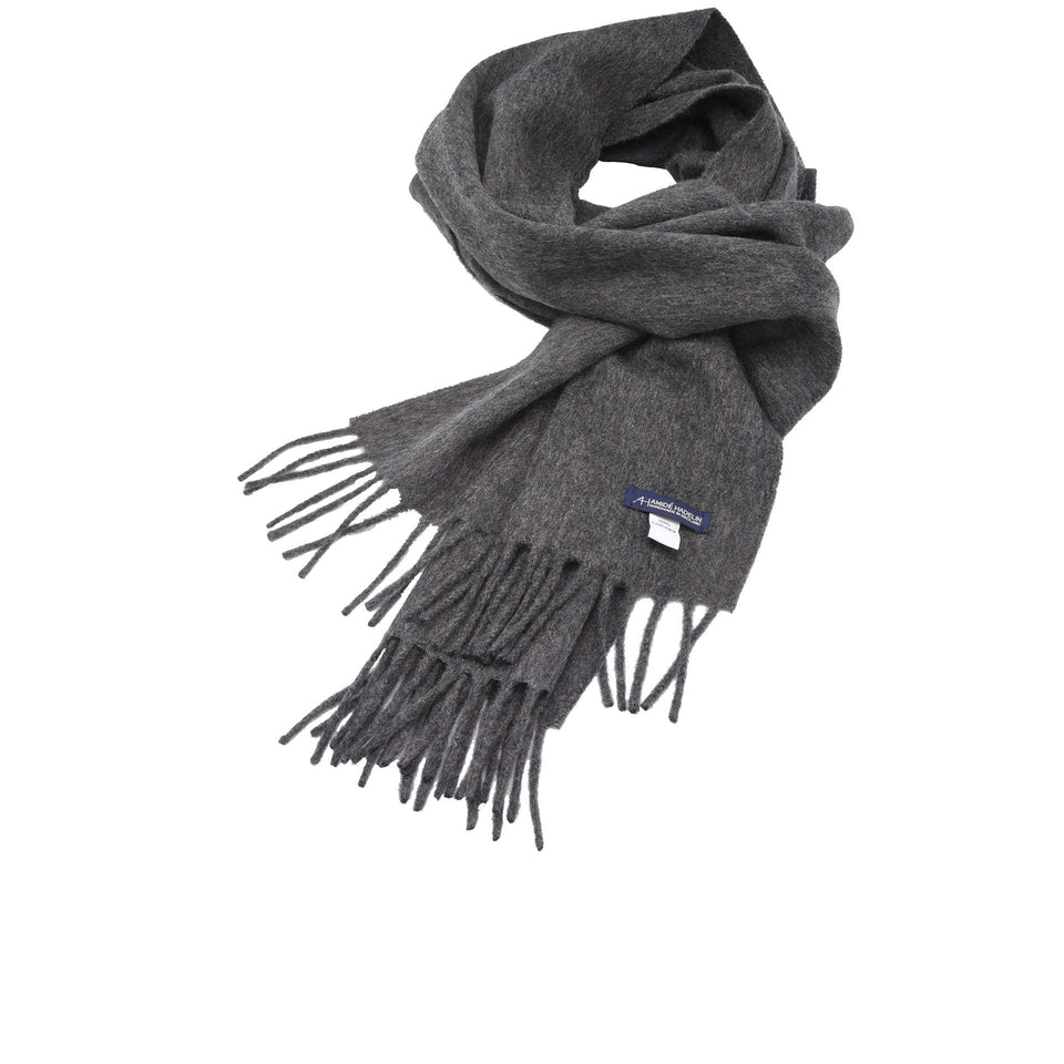 Amidé Hadelin | Cashmere scarf, mid grey-full