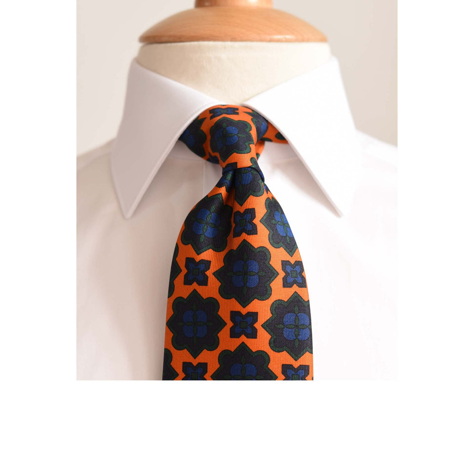 Orange Label poplin shirt - white_styled