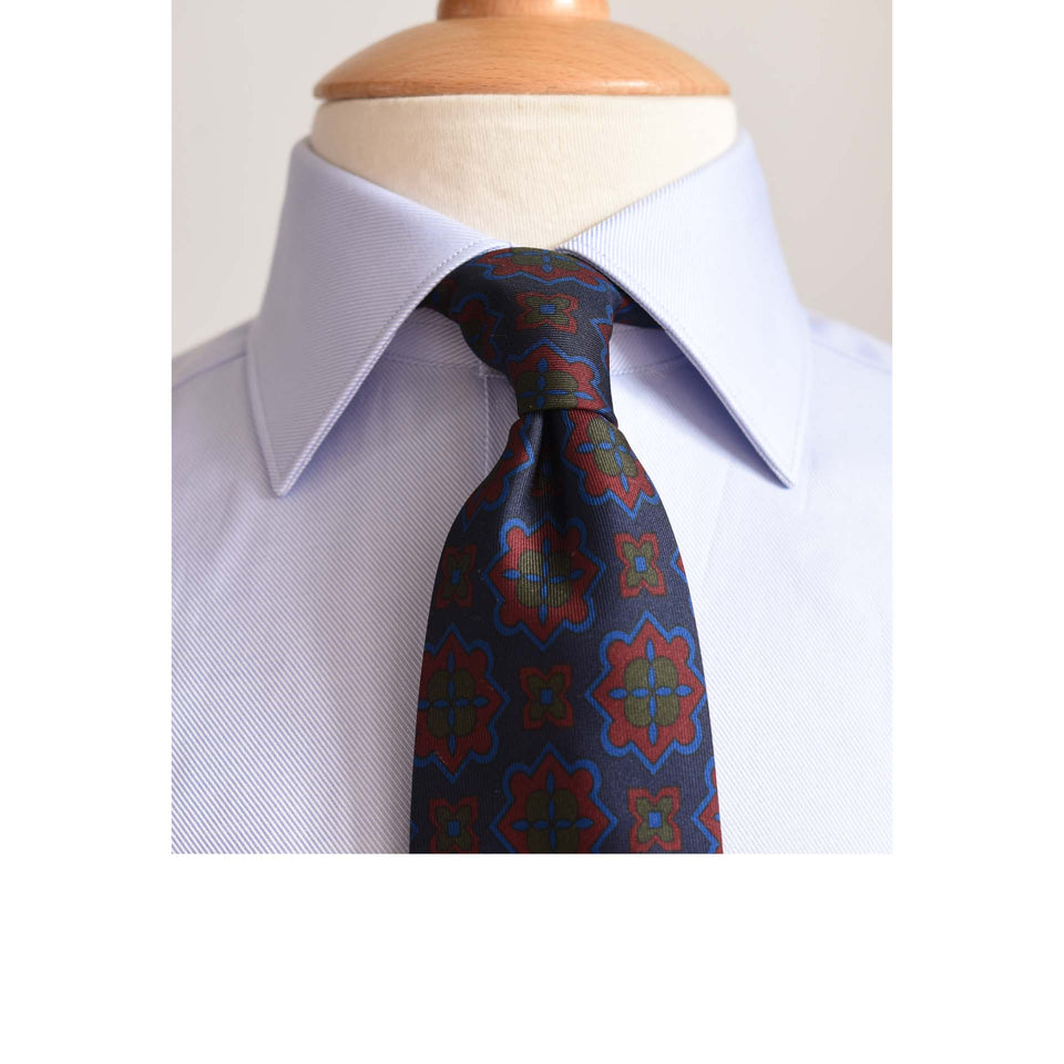 Orange Label twill shirt - light blue_styled