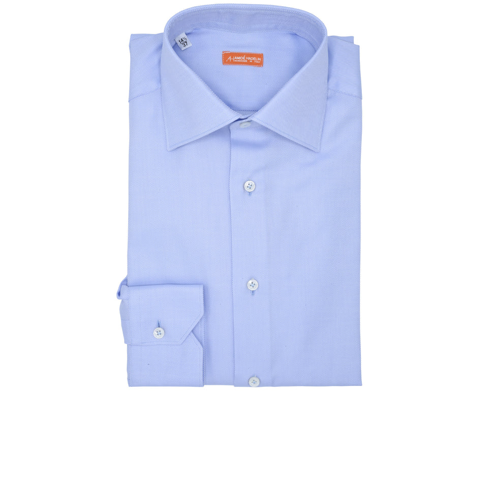 Orange Label twill shirt - light blue_full