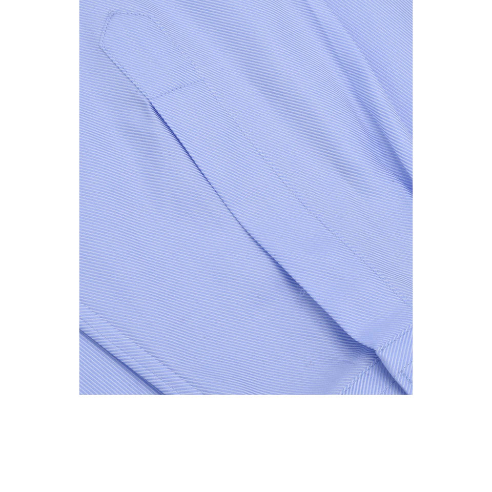 Orange Label twill shirt - light blue_gauntlet